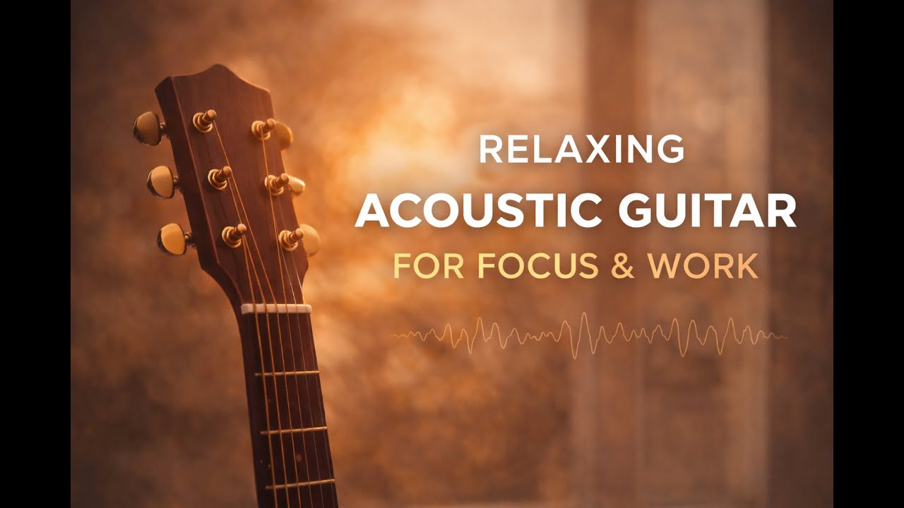 Relaxing Acoustic Guitar for Focus & Deep Work  Seamless Loop Instrumental
