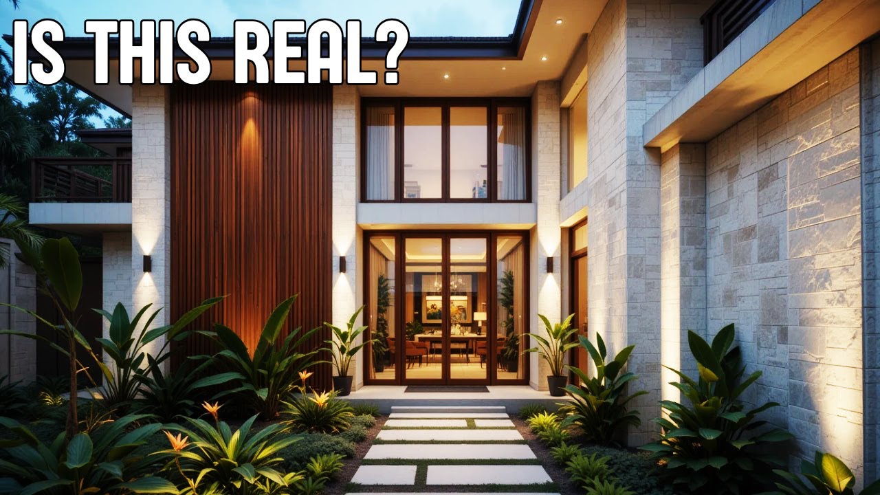 Inside Dylan’s Paradise 🏡 Minimalist Tropical Villa with Pool, Garden & Stunning Interiors