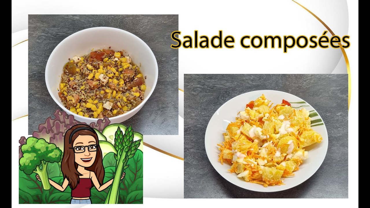 Salades composées🥗 rapide et petit budget💲
