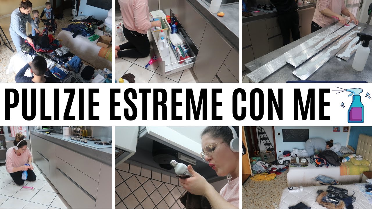 *PULIZIE ESTREME* IN ZONE NASCOSTE| PULIZIE DI PRIMAVERA 2020| PULIAMO E MOTIVIAMOCI INSIEME| DebbyG