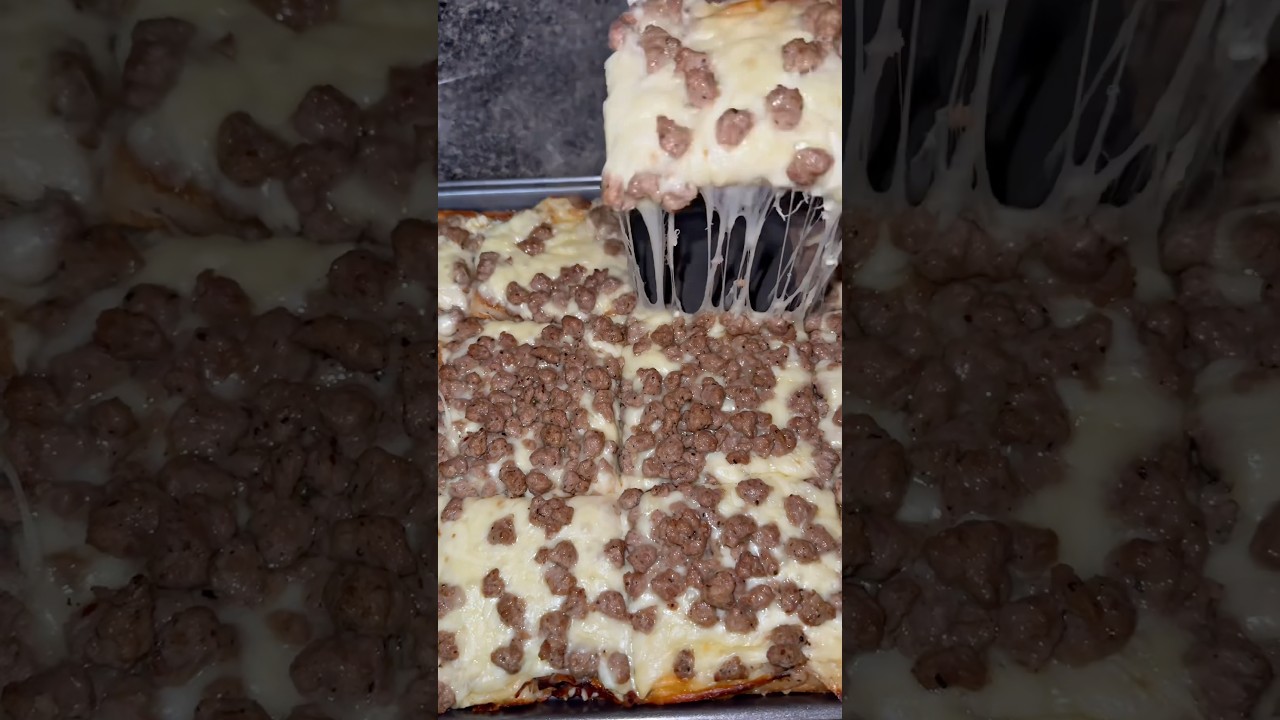 Old School breakfast Pizza