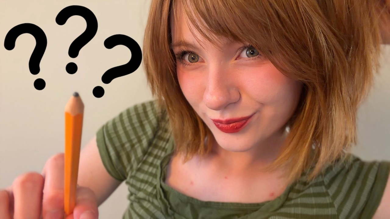 asmr asking you personal questions 💭