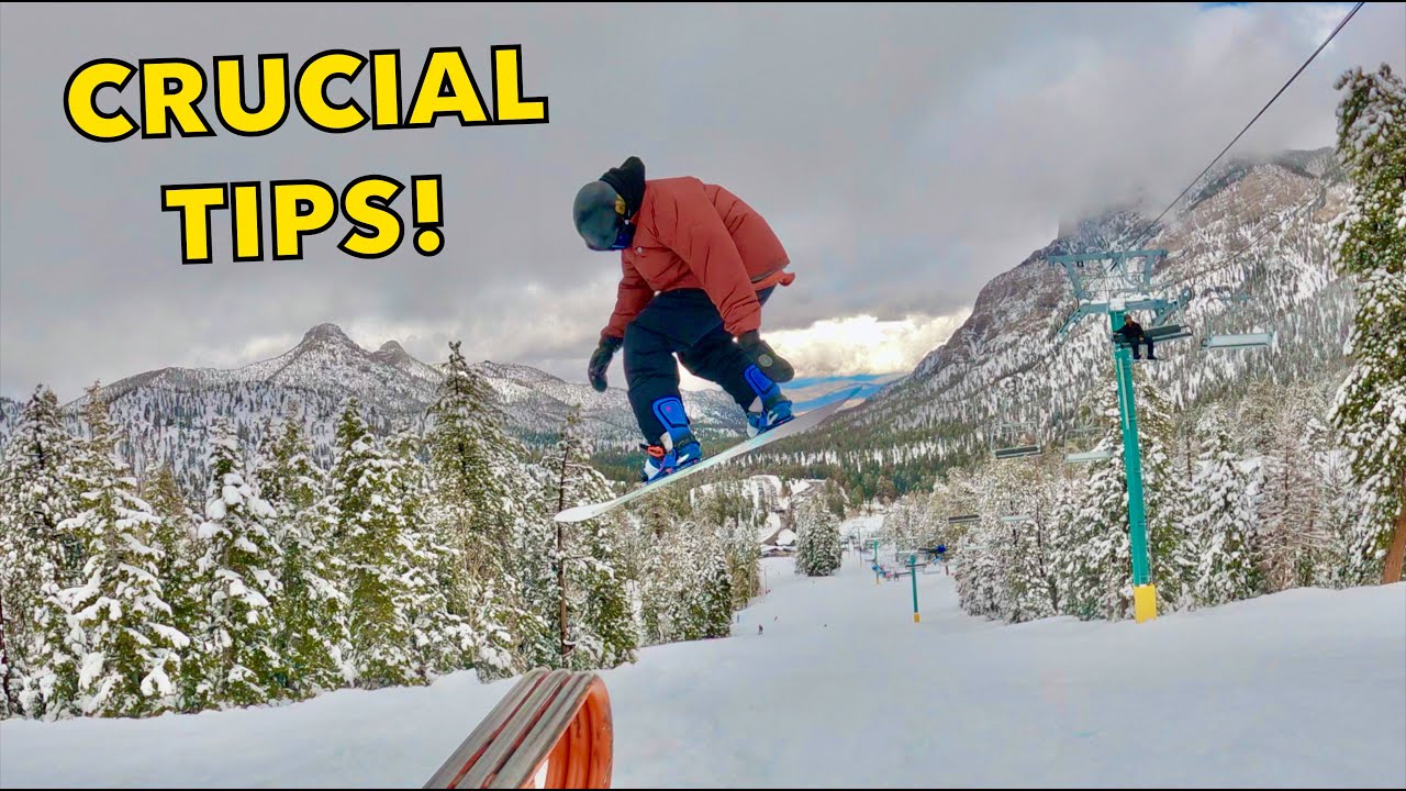 Improve Your Snowboarding DRAMATICALLY With THESE 4 THINGS!