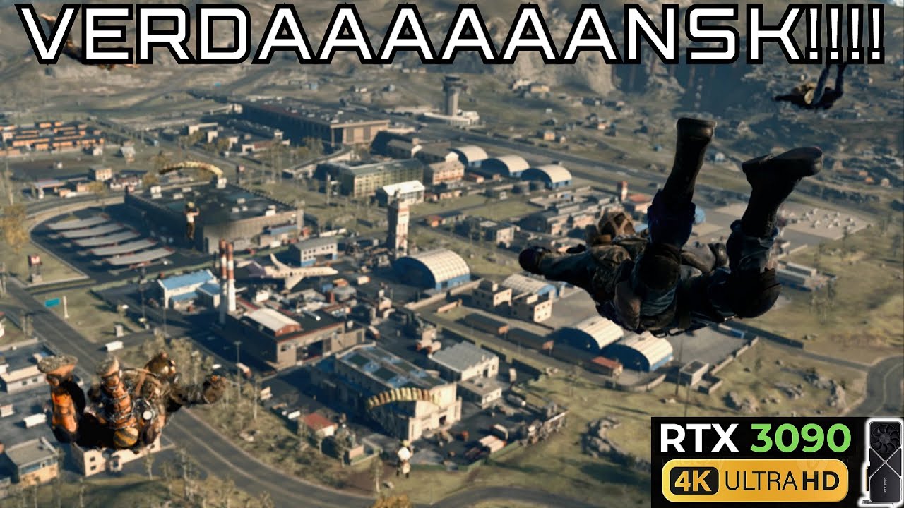 RTX 3090 24 GB 4K - Call of Duty WARZONE VERDANSK!