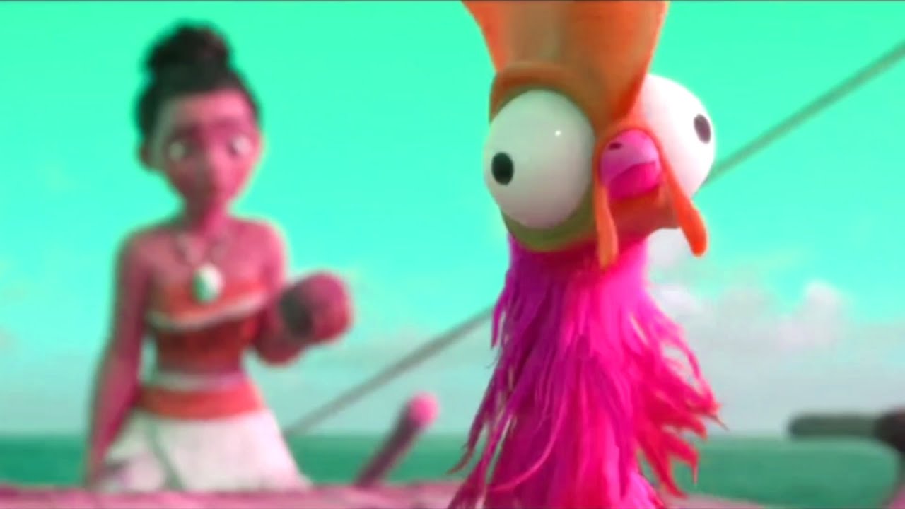 Moana - Wait what?? Hei Hei! | Sponsored by Gamavision Csupo Effects