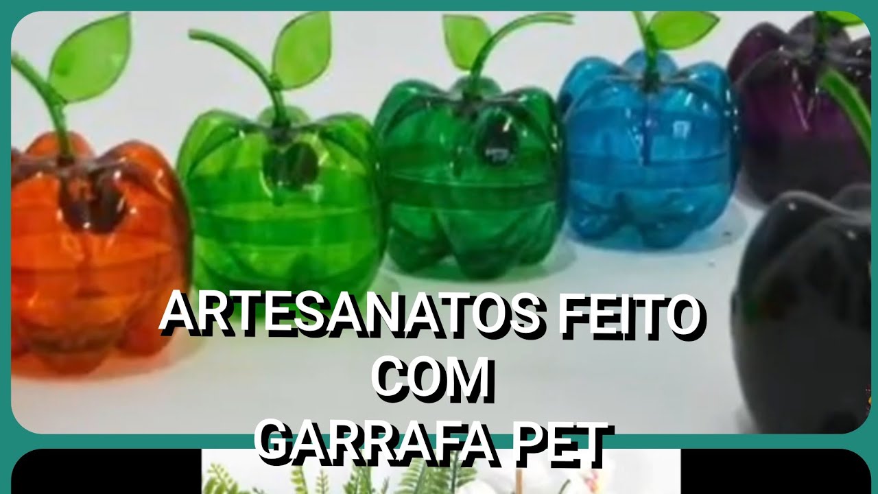 ENFEITES FEITO COM GARRAFA PET ( Inspiração)