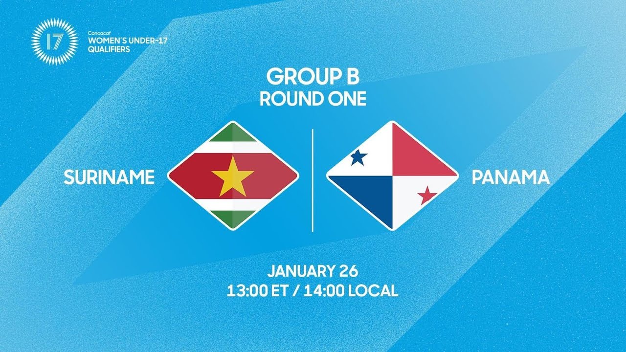 Suriname vs Panama | 2026 Concacaf Women’s Under-17 Qualifiers