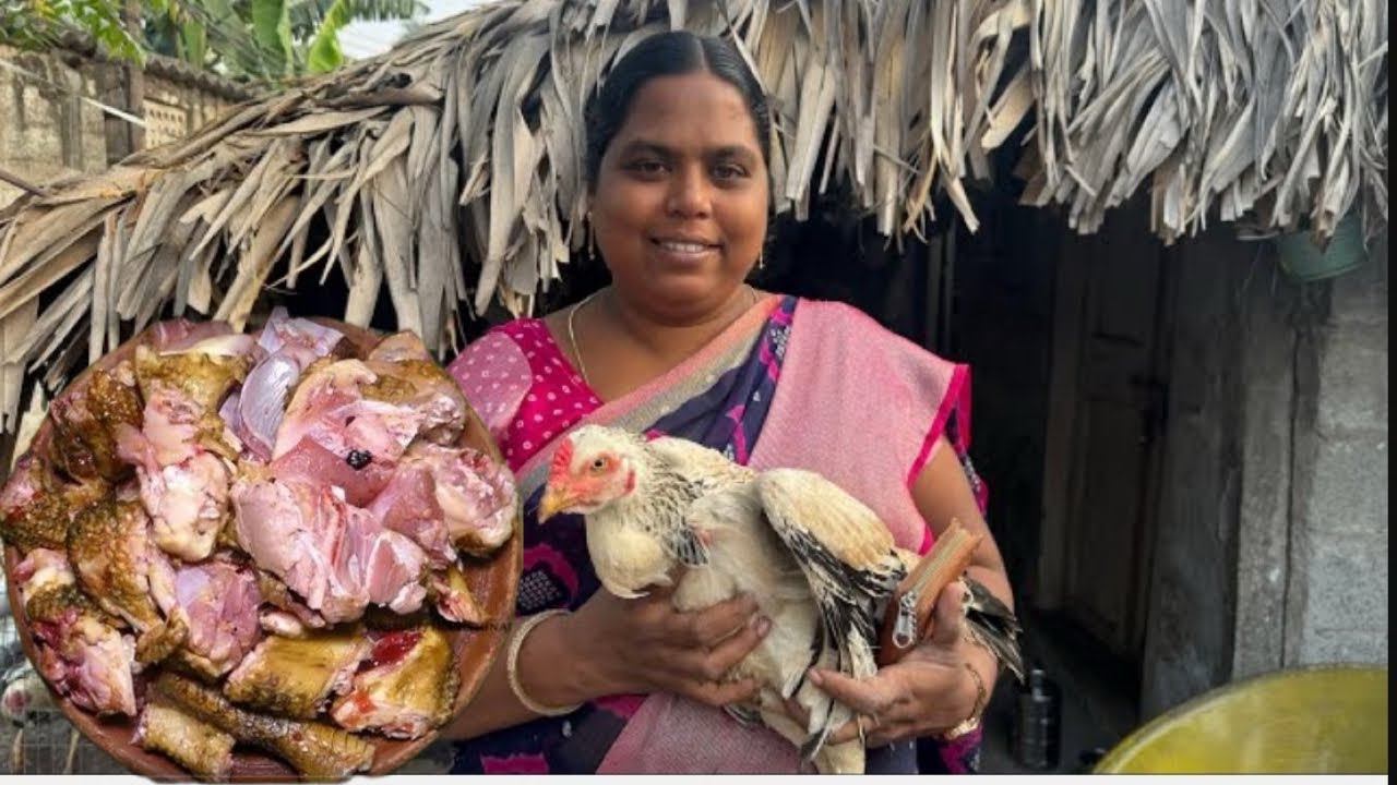 నాటు కోడి పులుసు ఇలా వండితే లోట్టాలేసుకొని తినాల్సిదే 👌||natukodi pulusu#vlog #cooking #food