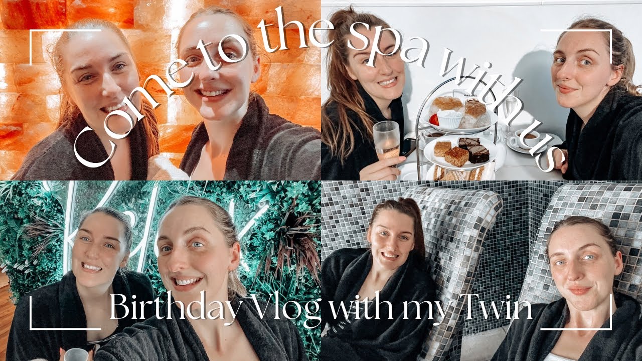 Birthday Vlog turning 34 | Morning at Home with Family & Spa Day at Clifford Health Spa with my twin