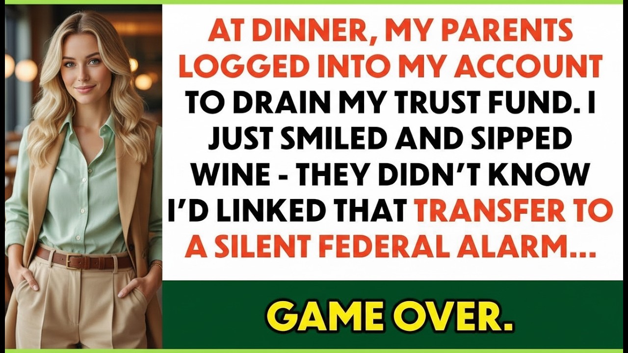 At Family Dinner, My Parents Used A Forged ID To Drain My Life Savings Right In Front Of Me...