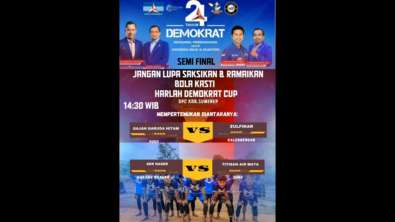 bremma tak laa masok semi final besok sore 