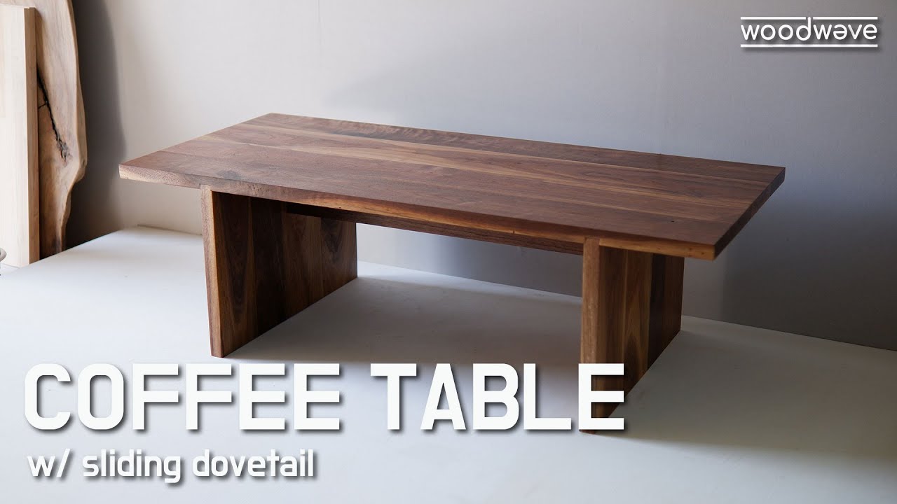 [제작영상ep.09] - 거실테이블 만들기 / 커피테이블 / Coffee Table build / sliding dovetail