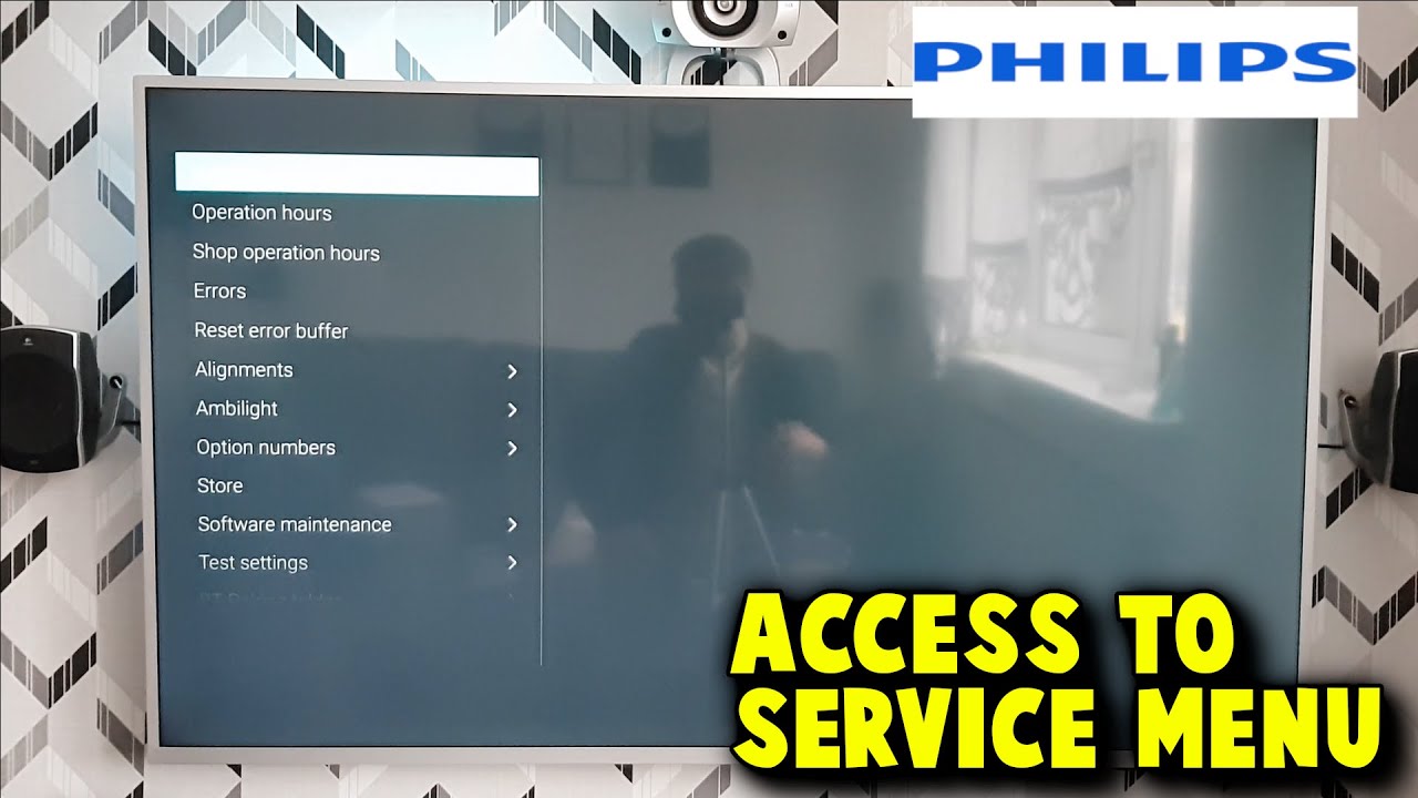 Jak uzyskać dostęp do menu serwisowego w telewizorze Philips z systemem Android Ukryte menu