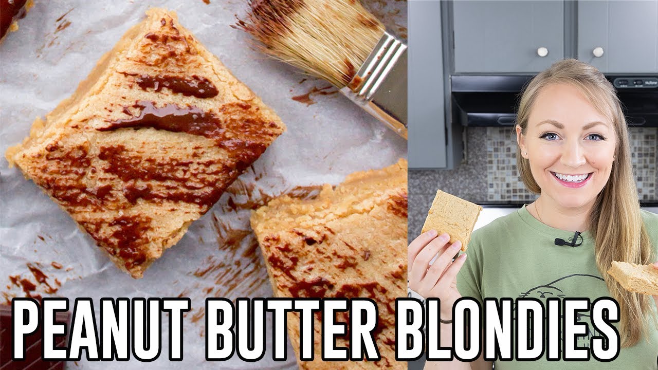 How to Make Peanut Butter Blondies