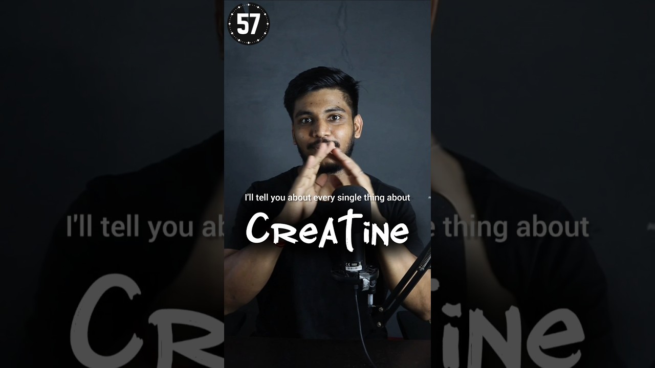 Creatine - Scam🤯 (or) Necessary🥺?? - EXPLAINED!! #supplements #creatine