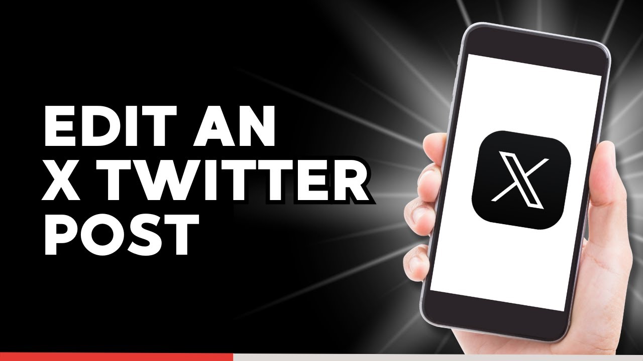 How to Edit an X Twitter Post