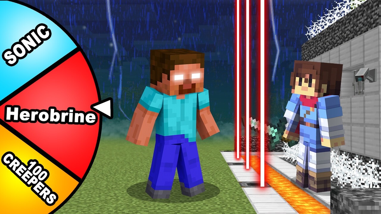 Minecraft Security House But It's RANDOM...