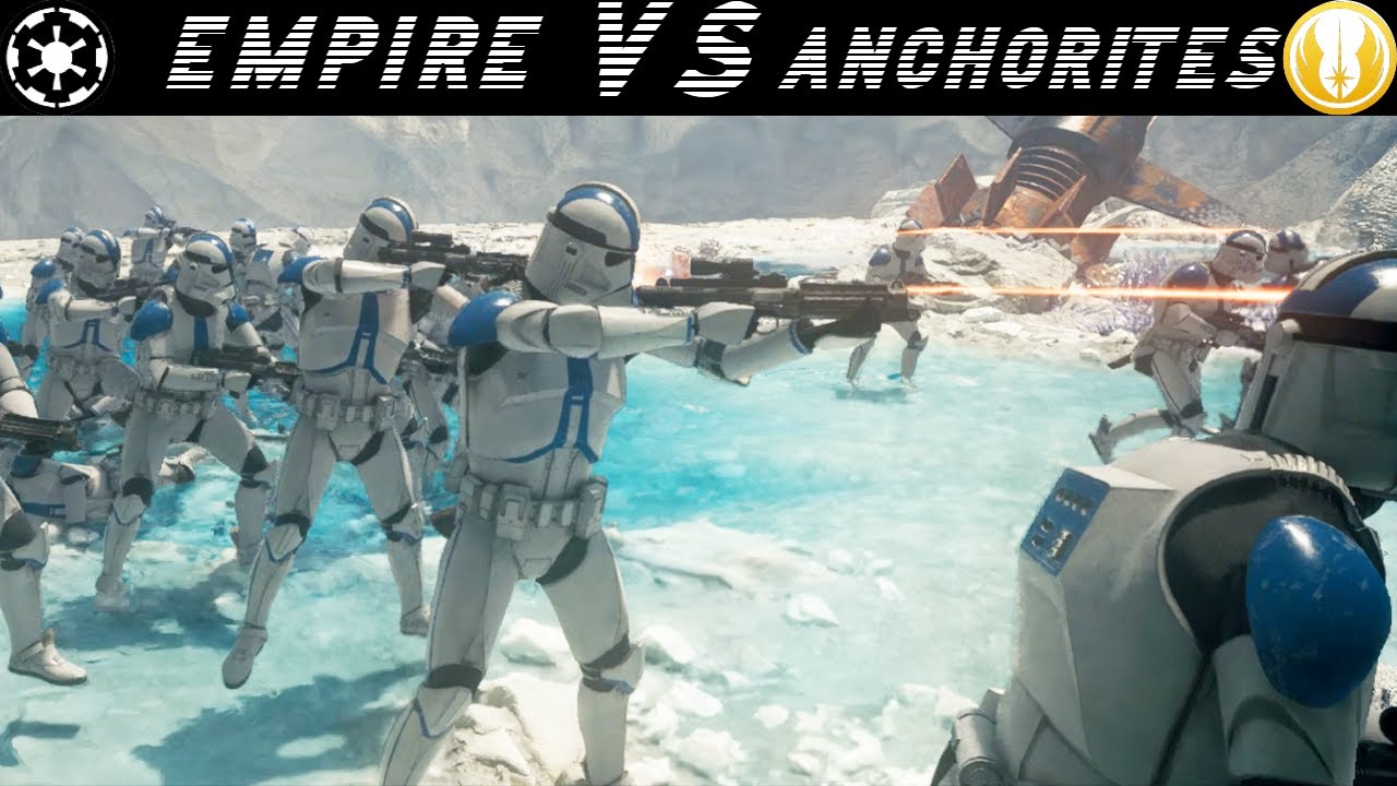 Star Wars Jedi Survivor: 501st Legion VS Anchorites - The Jedi Temple Of Ach-Too NPC Arena Battle