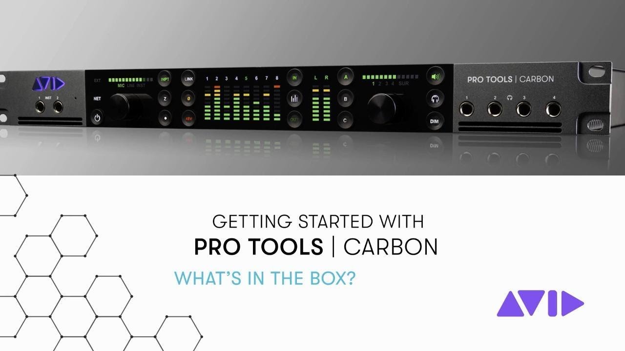 Pro Tools | Carbon &mdash; What's in the box?