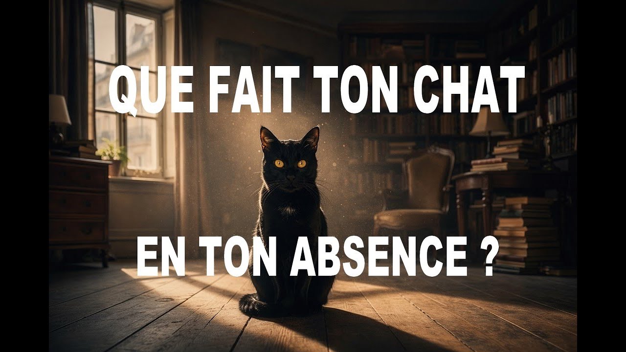 Que fait le chat en ton absence?