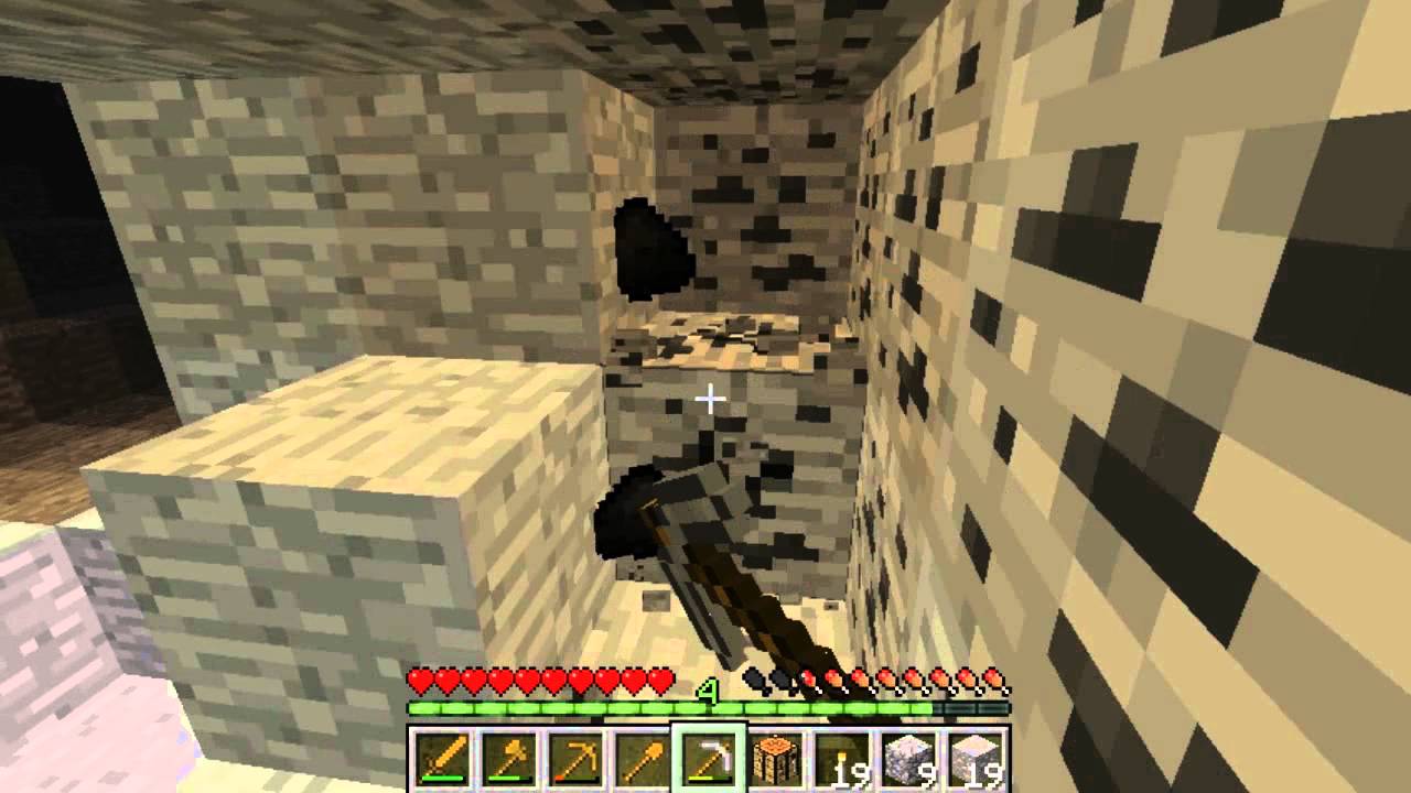 Minecraft #2 Esplorazione in caverna! + crepaccio ITA