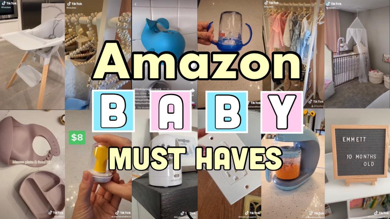 TikTok Compilation || Amazon Baby Must Haves with LINKS!