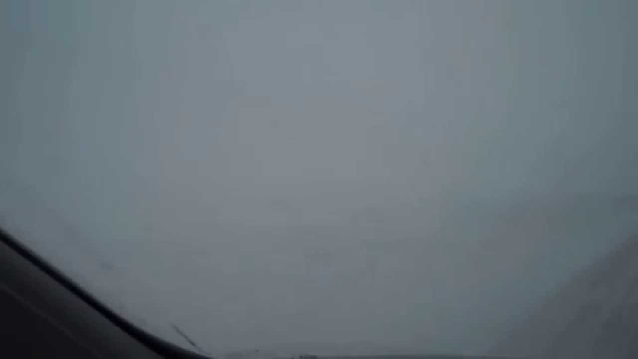 westfjords snowy drive - iceland