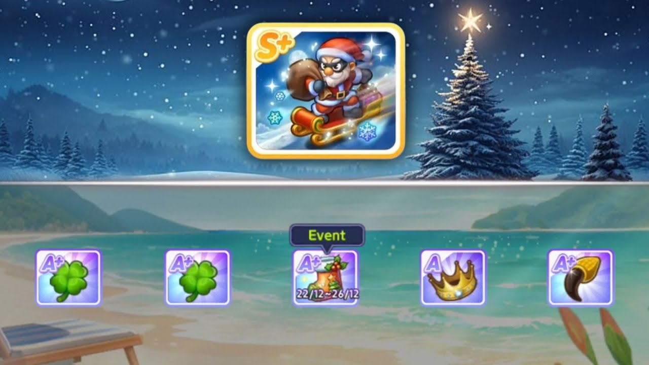Pendant Gacha - Santa's Underworld Board | LINE Let's Get Rich (LGR)
