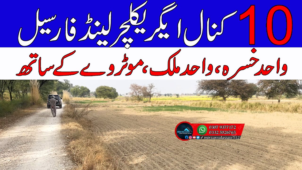 10 Kanal land for sale | Zari Raqba | District Chakwal | Mirza Real Estate#landforsale