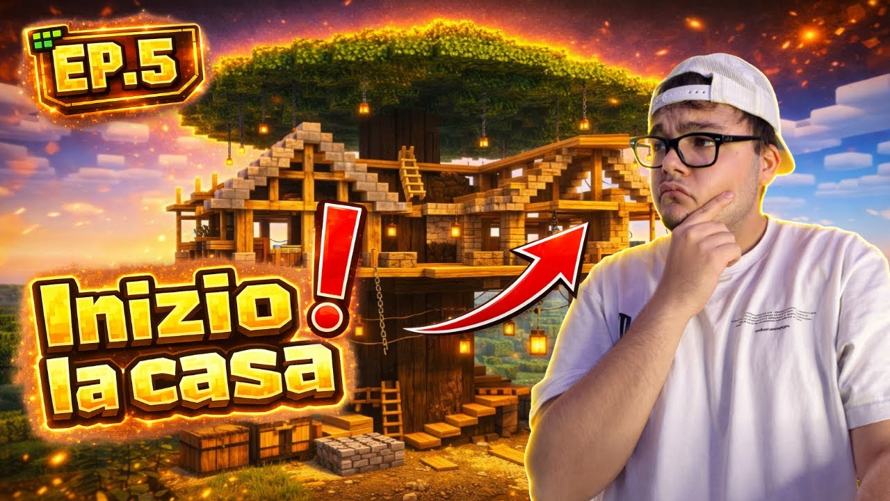 INIZIAMO A COSTRUIRE LA CASA ! VANILLA EP 5