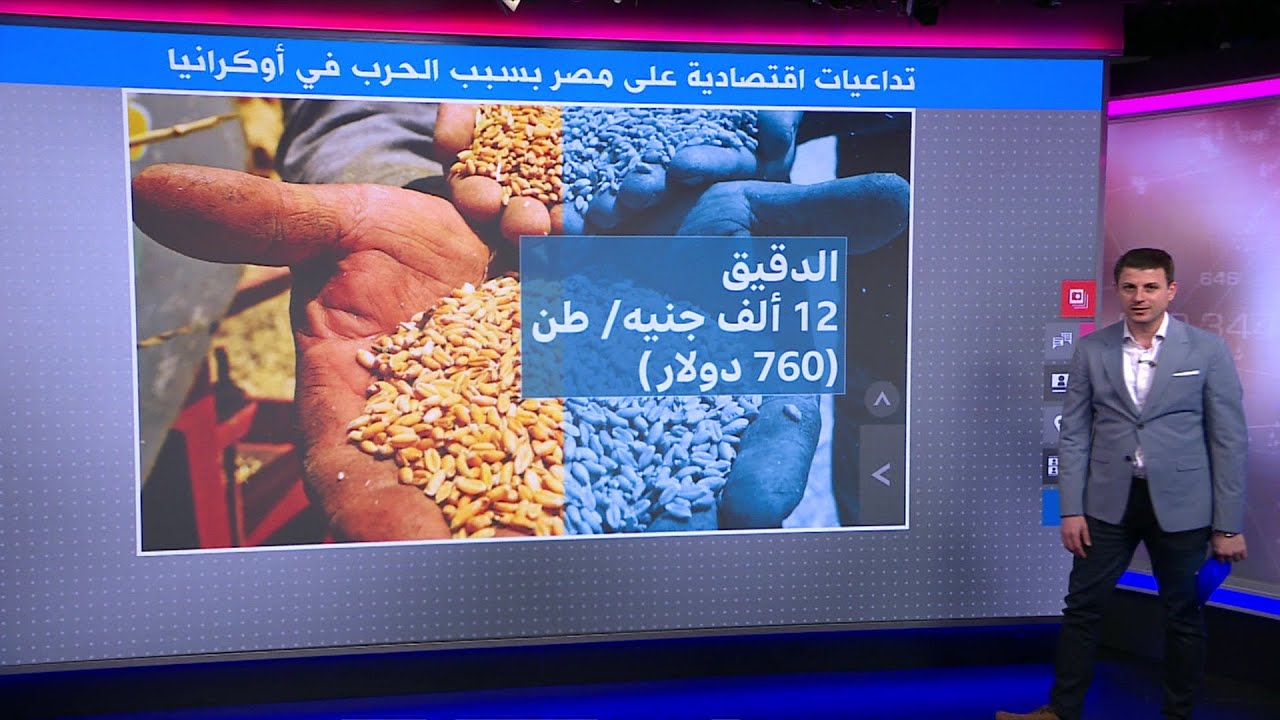 تداعيات اقتصادية على مصر بسبب الحرب في أوكرانيا