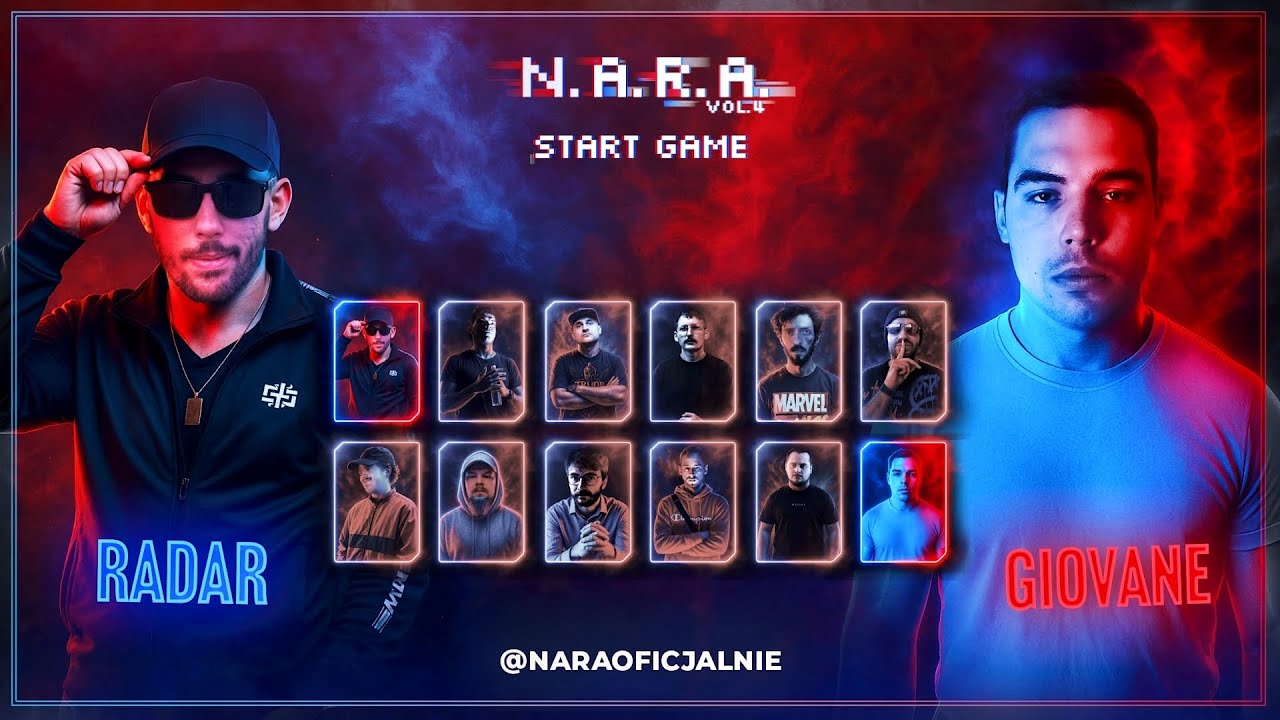 RADAR VS GIOVANE | RAP BATTLE | NARA START GAME