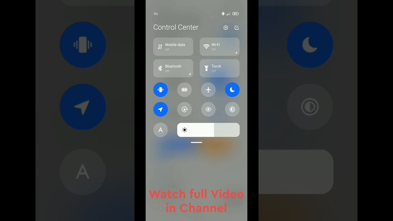 MIUI 12 Enable Data Usage in Control Center || how to on data usage in miui 12? #shorts