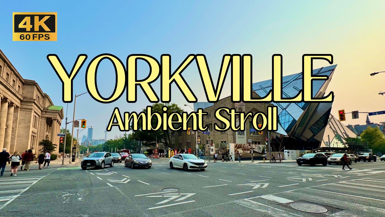 YORKVILLE on the LONG WEEKEND | 4K Walking Tour | August 2025