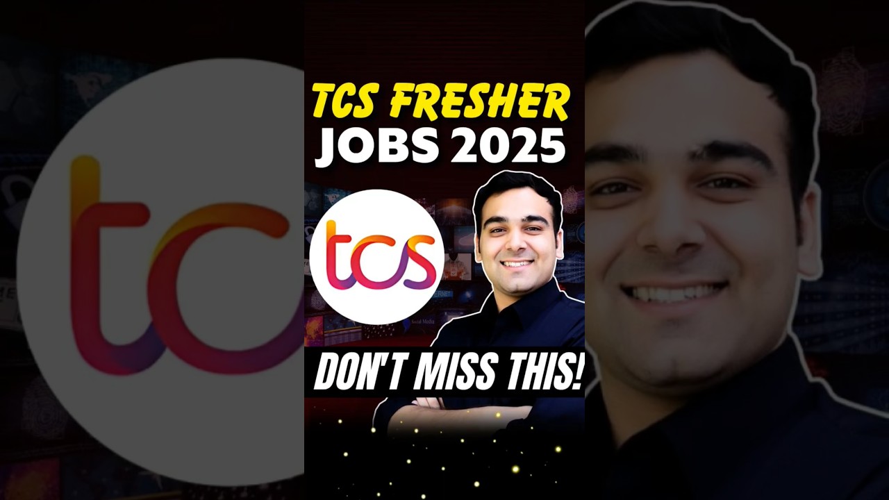 TCS Mass Hiring for Freshers⚠ #shorts