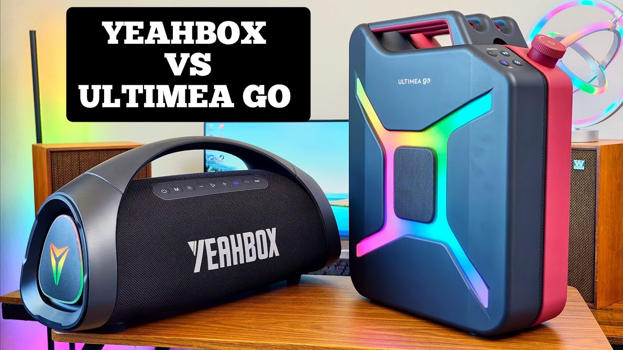 Yeahbox Sonic Boom Max3 VS Ultimea Go Party Jerrycan Speaker