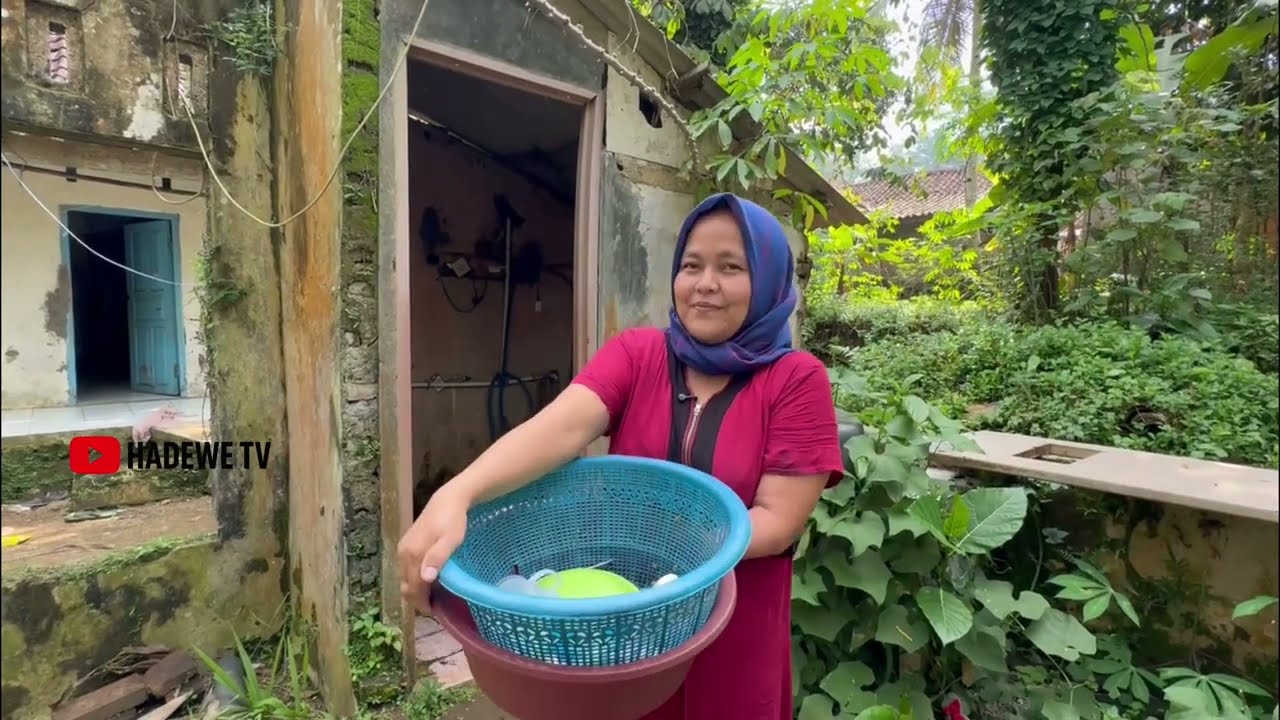 BIKIN SEDIH! JANDA DI TINGGAL SUAMI DI RUMAH ROBOH TENGAH HUTAN