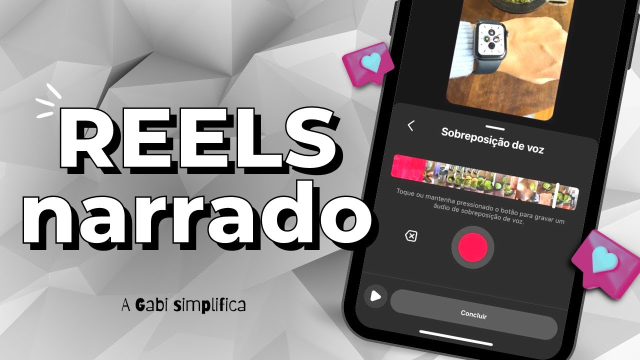 Como fazer REELS com NARRA&Ccedil;&Atilde;O no INSTAGRAM