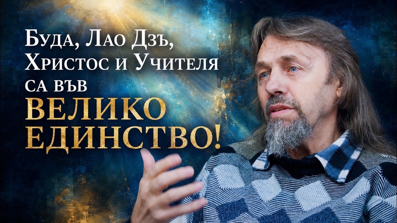 Елеазар Хараш: Буда, Лао Дзъ, Христос и Учителя са във Велико Единство! (НОВО ИНТЕРВЮ )