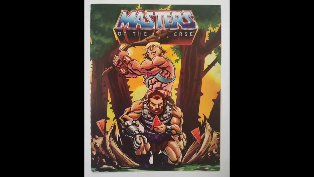 SUCKER PUNCH #mastersoftheuniverse #mastersoftheuniverseorigins #motu #heman #minicomic