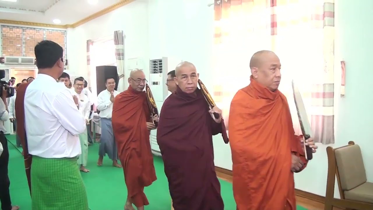 ပြည်ရွှေဆံတော်စေတီတော်မြတ်ကြီး၏ဗုဒ္ဓပူဇနိယပူဇော်ပွဲဲဖွင့်ပွဲဲ၊ဆွမ်ဆန်စိမ်းလောင်းလှူပွဲ (28.10.25)