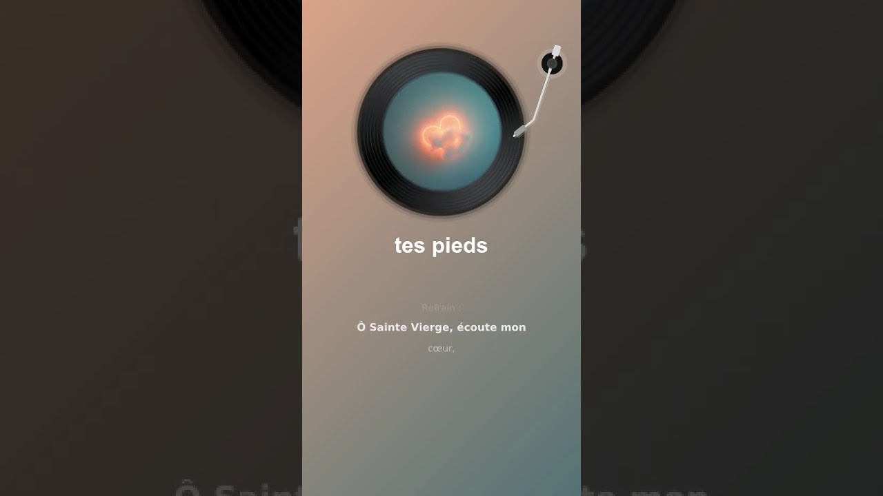 tes pieds