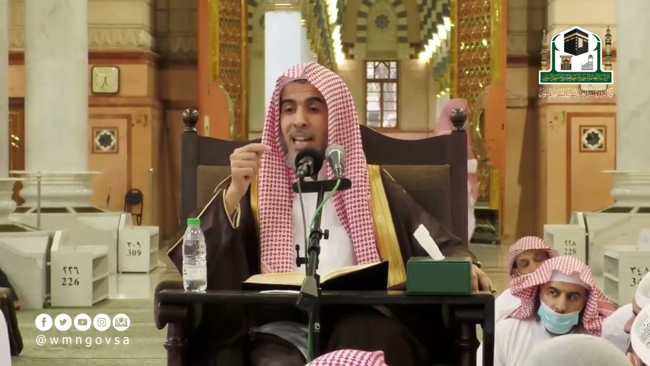 مقتطفات من دروس المسجد النبوي لفضيلة الشيخ أ.د/ ⁧‫عبدالسلام الشويعر ‬⁩‏