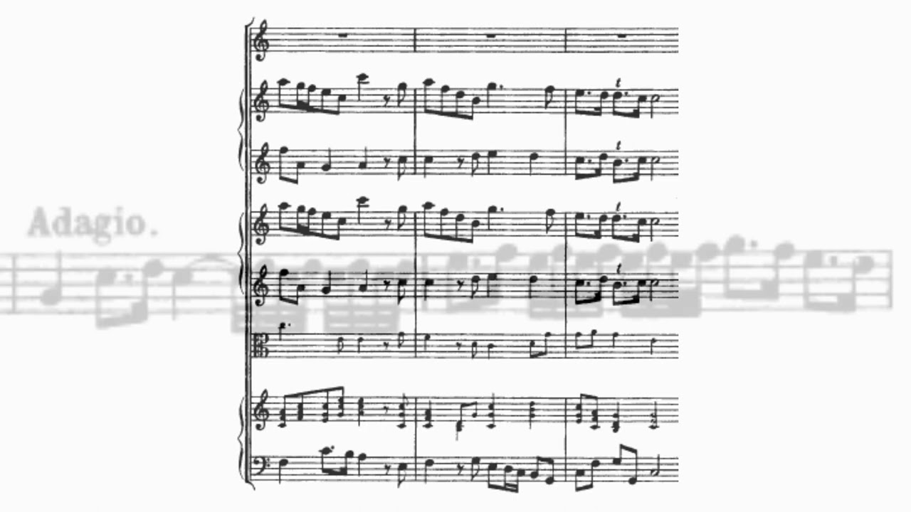 Joseph Fux - Concentus Musico Instrumentalis - Score