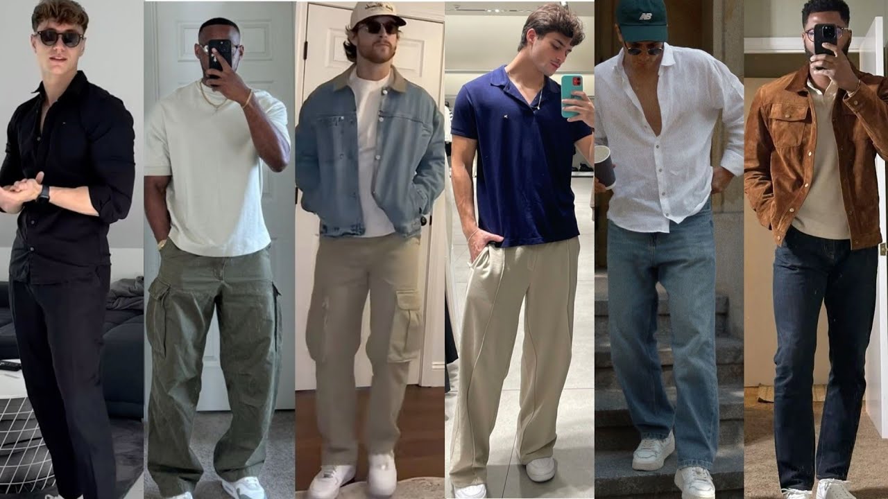 Moda CASUAL HOMBRES 2026 😎 LOOKS sencillos para toda OCASI&Oacute;N MASCULINOS 2026