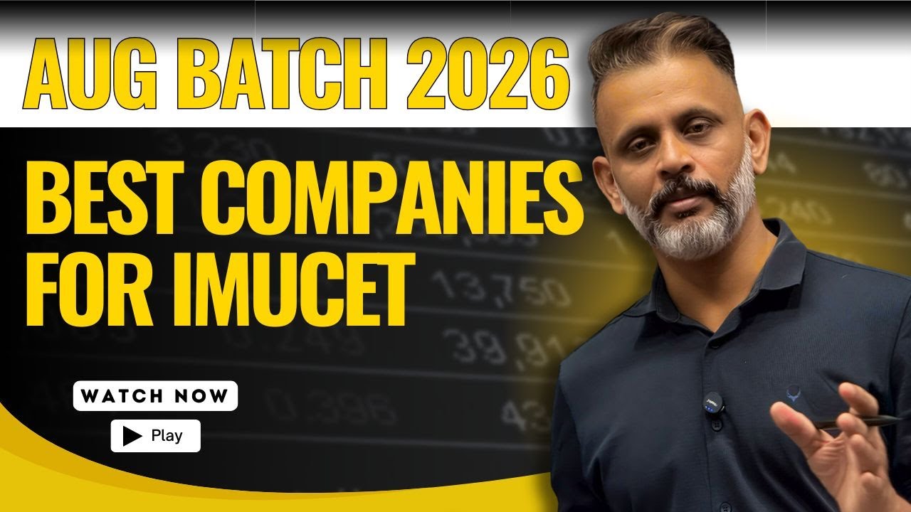 Don&rsquo;t Choose Wrong Company! Best IMUCET Companies for AUG 2026 | #imucet #merchantnavy