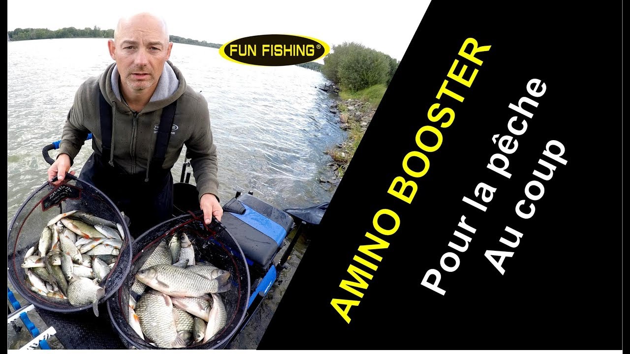 P&ecirc;che au coup : Boostez votre amorce avec les Amino Booster Fun Fishing