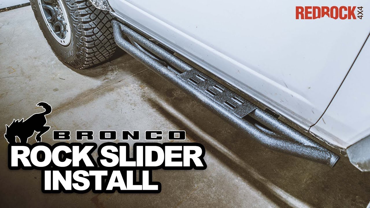 New 2DR Bronco Gets Some Rock Protection!