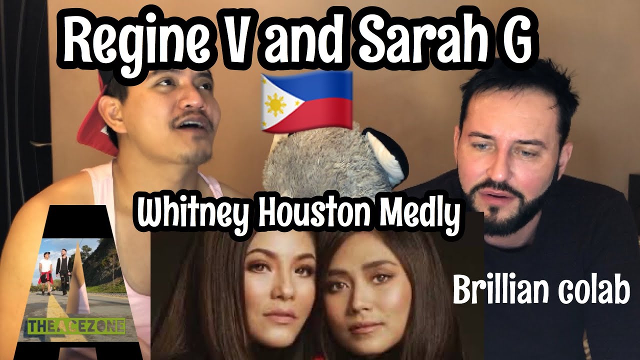 Singer Reacts| Regine Velasquez and Sarah Geronimo- Whitney Houston Medly