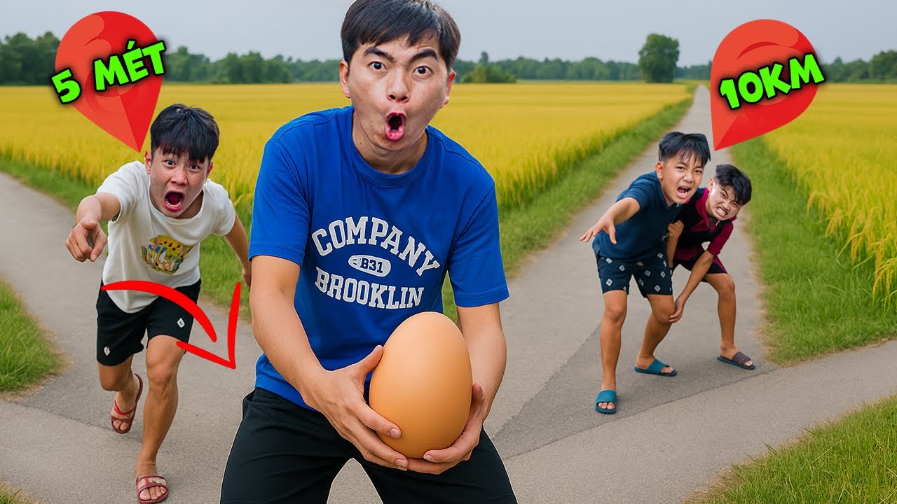 Thái Chuối Cuộc Thi Tìm Trứng Đà Điểu Quanh Làng Người Chiến Thắng Nhận 2 Triệu Đồng